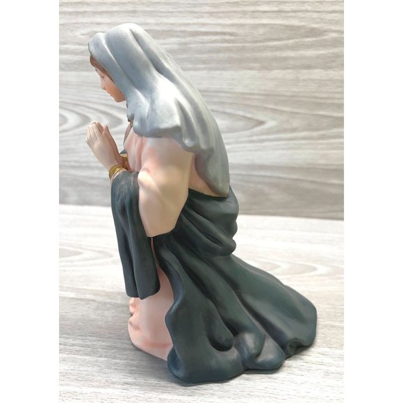 Kirkland Mother Mary Praying Christmas Nativity Porcelain Replacement Figurine - Picture 7 of 9